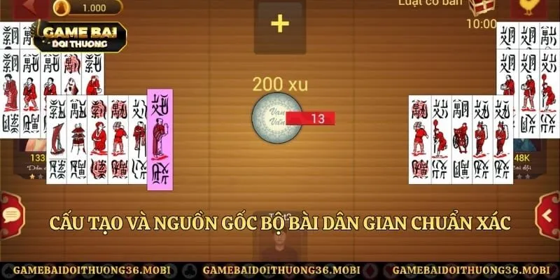 Cấu tạo và nguồn gốc bộ bài dân gian chuẩn xác