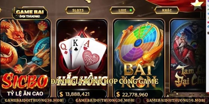 Đánh giá tổng hợp cổng game