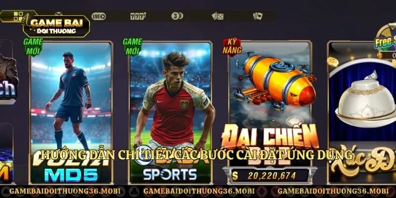 Hướng dẫn chi tiết các bước cài đặt ứng dụng trên di động
