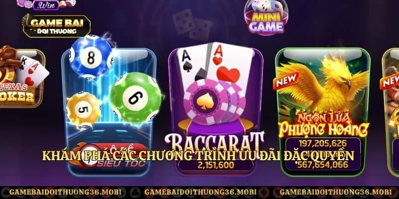 Khám phá các chương trình ưu đãi đặc quyền cho tân thủ