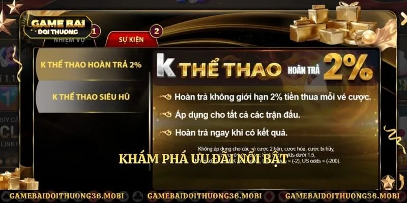 Khám phá ưu đãi nổi bật